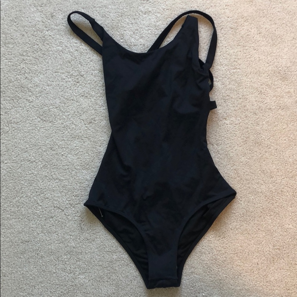One Piece Black Swimsuit
